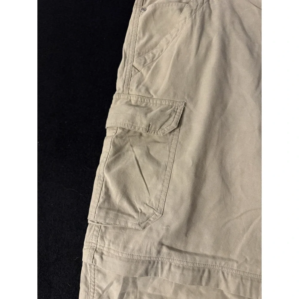 REI Cotton Khaki Pants /Zip Off Legs/size 38x32